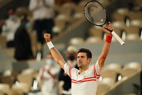 novak djokovic french open 2021.